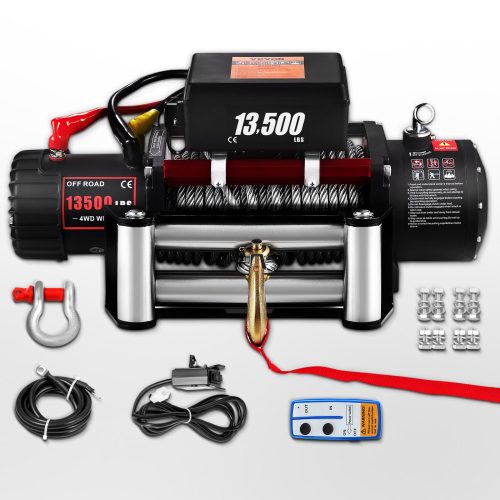 6123,5 kg elektromos csörlő 12V