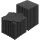 VEVOR reteszelő csempe 50 db Padlócsempék Vízelvezető padlólapok, Padlólapok 30 x 30 cm Kültéri négyzet alakú padlólapok Terasz PVC padlólapok Fürdőszoba, WC, Fekete
