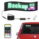 VEVOR Programozható LED Reklámkijelző – Teljes Szín, Bluetooth, Hajlékony, USB, IP65