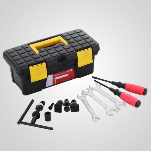 VEVOR Mini Fúró- és Marógép – 550 W, Dönthető Oszlop, 2500 ford/perc, 13 mm Tokmánnyal