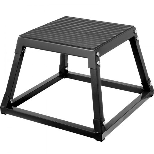 VEVOR Plyometrikus Doboz – 30 cm Magas, Erős Vas Szerkezet, Csúszásmentes Felület, Otthoni és Edzőtermi Használatra