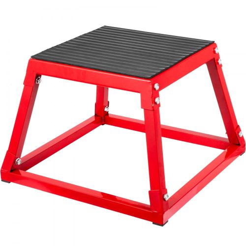 VEVOR Plyometrikus Doboz – 31 cm Magas, Erős Acél Szerkezet, Csúszásmentes Gumi Felület, Otthoni és Edzőtermi Használatra