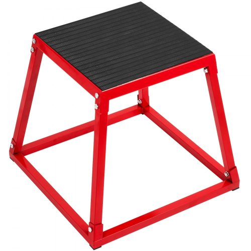 VEVOR Plyometrikus Doboz – 46 cm Magas, Erős Acél Szerkezet, Csúszásmentes Gumi Felület, Otthoni és Edzőtermi Használatra