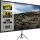 VEVOR Vetítővászon Állvánnyal – 100", 4K UHD, 16:9, Állítható Magasság, Hordtáskával