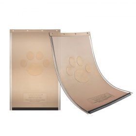  VEVOR kisállatajtó csereajtó, kompatibilis a VEVOR kisállatajtókkal, méretei 5,25" x 8,13" hosszabb élettartamú, időjárásálló, vastagított PVC kutyaajtó csereajtó hosszú mágnescsíkkal (kicsi)
