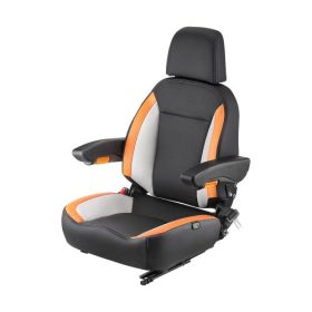   VEVOR univerzális targoncaülés, traktorülés állítható háttámlával, kartámasszal, fejtámlával és biztonsági övvel, biztonságos traktorülés mikrokapcsolóval, ergonomikus fűnyíróülés kompakt rakodógéphez, buldózerhez
