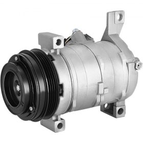   VEVOR klímakompresszor 78363 Első klímakompresszor Klímakompresszor 2000-2014 Cadillac Chevy GMC Hummer 4.8L 5.3L 5.7L 6.0L 6.2L 8.1 (2000-2014 Chevy-hez)