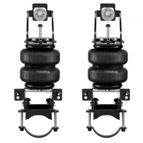   VEVOR légzsák-felfüggesztés készlet, légrugós felfüggesztés készlet, kompatibilis az 1999-2004 Ford F250/F350 2WD 4WD, 2008-2010 Ford F250/F350 2WD 4WD modellekkel, 5000 font terhelés, 5 - 100 PSI