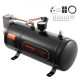 VEVOR 12 V-os légkompresszor tartállyal, 0,8 gallon/3 l, vonatkürt légkompresszor, 120 psi üzemi nyomású fedélzeti légkompresszor rendszer vonatkürtökhöz, gumiabroncsok felfújásához, légmatracokhoz