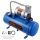 VEVOR 12 V-os légkompresszor tartállyal, 1,6 gallon/6 l, vonatkürt légkompresszor, 120 psi üzemi nyomású fedélzeti légkompresszor rendszer vonatkürtökhöz, gumiabroncsok felfújásához, légmatracokhoz