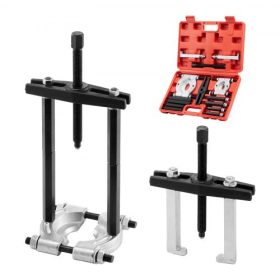   VEVOR csapágylehúzó készlet, 14 darabos 5 tonnás teherbírású csapágyleválasztó, fogaskerék-kerékcsapágy-leszedő készlet 50 mm-es és 70 mm-es pofákkal, csapágylehúzó készlet, nagy teherbírású csapágyleválasztó szerszámkészlet tokka