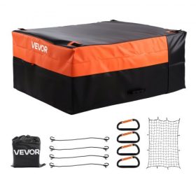  VEVOR teherautó platójára szerelhető táska, vízálló 840D PVC, 51,18 x 40,16 x 21,85 hüvelyk (26 köbláb), strapabíró táska teherautó platójára gumikötelekkel, hálóval és karabinerekkel, különféle SUV-okhoz és pickupokhoz illik.