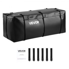   VEVOR vonóhoroghoz való teherhordó táska, vízálló 840D PVC, 59,84 x 24,02 x 24,41 hüvelyk (20 köbláb), strapabíró teherhordó táska teherautó platójának tárolására 6 megerősített pánttal, alkalmas autók és kisteherautók vonóhorogho