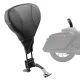 VEVOR motorkerékpár háttámla üléshuzat, kompatibilis a 2009-2024-es Harley Touring modellekkel, egyrészes, réselt üléssel, Street Glide Road Glide Road King, állítható magasságú, levehető háttámla, fekete
