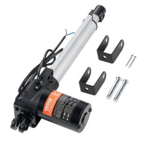   VEVOR lineáris működtető, 12 V, 8 hüvelykes, nagy teherbírású, 1320 font/6000 N 0,19"/s IP44 védelem