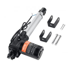   VEVOR lineáris működtető 12 V 6 hüvelykes nagy teherbírású 1320 font/6000 N 0,19"/s IP44 védelem