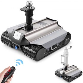   VEVOR elektromos utánfutó-mozgató, 4082 kg maximális vontatási kapacitás, távirányítású utánfutó-mozgató 100 m vezeték nélküli hatótávolsággal, motoros lakókocsi-kocsi készlet lakókocsihoz, lakókocsihoz, lakókocsihoz, hajóhoz, utá