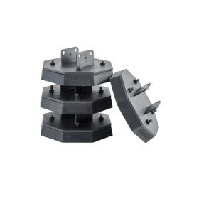   VEVOR lakókocsi szintező párnák, 4 db-os gumi utánfutó emelő párnák, egyenként 5000 font teherbírással, standard emelő stabilizáló párnával nagy felülettel, ideális ollós emelőtalpakkal ellátott, 5. kerekű, légkondicionált lakóaut