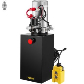   10 Quart egyműködésű hidraulikus szivattyús billenő utánfutó tehermentesítő javítás 12V