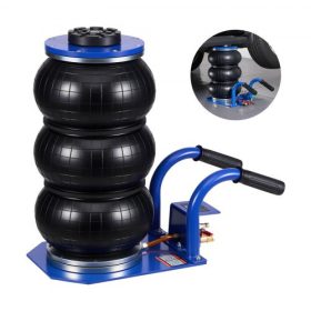   VEVOR légpárnás emelő, 3 tonnás, háromzsákos légpárnás emelő, légpárnás, hat acélcsővel, emelési magasság akár 450 mm, 1-6 mp gyors emelés, pneumatikus, rövid fogantyúkkal és gumibetéttel, személygépkocsikhoz, terepjárókhoz, kiste