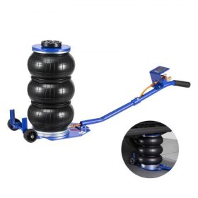   VEVOR légpárnás emelő, 3 tonnás, háromzsákos légpárnás emelő, légzsák hat acélcsővel, emelési magasság akár 450 mm, 1-6 mp gyors emelés, pneumatikus, hosszú fogantyúval és gumibetéttel, személygépkocsikhoz, terepjárókhoz, kisteher