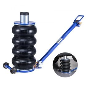   VEVOR légzsákos emelő, 6 tonnás, négyszeres légzsákos emelő, emelési magasság: 673 mm, megemelt oszloppal, állítható fogantyúval és vastag gumibetéttel, 2-5 másodperces gyors emelés, pneumatikus, személygépkocsik, terepjárók, kist