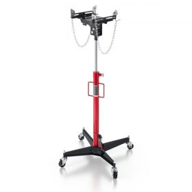   VEVOR hidraulikus váltóemelő, 1100 font / 0,5 tonna teherbírású teleszkópos váltóemelő lábpedállal, 360°-ban forgó kerék, 127-202 cm magas emelési magasság, garázsba/műhelybe való emelő