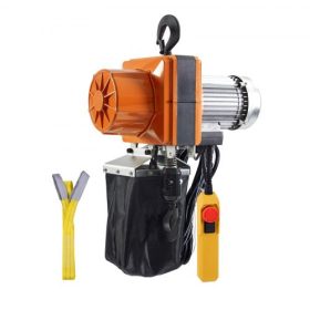   VEVOR elektromos láncos emelő, 10 láb teherbírás, 10 láb emelési magasság, 10,5 láb/perc sebesség, 230 V, egyfázisú felső daru G100 lánccal, 10 láb vezetékes távirányító garázsba, üzletbe, szállodába, otthonra