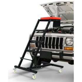   VEVOR Top autóipari kúszótalp, állítható magasságú motoros kúszótalp 114,5 cm-től 190,5 cm-ig, 180 kg teherbírású, 4 forgó kerékkel, nagy teherbírású kúszótalp autójavításhoz és karbantartáshoz