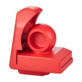   VEVOR utánfutó vonóhorog zár, 46 mm, 50,8 mm, 58,7 mm csatlakozókhoz, strapabíró lopásgátló utánfutó golyószár 3 kulccsal, feszülés- és ütésálló, lakókocsikhoz, hajókhoz, utánfutókhoz, piros