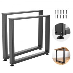   VEVOR asztallábak, 750 x 900 mm (Ma x Szé) Négyzet alakú acél bútorlábak, Moduláris kialakítás, Könnyen összeszerelhető, Max. 1000 kg teherbírás, Nagy teherbírás, Otthoni irodai íróasztalokhoz, Munkapadokhoz, Vacsoraasztalokhoz, 2