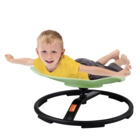   VEVOR Elefánt Gyerek Forgószék, 100 kg Kapacitás, 360°-os Forgószék, Autista Gyerekeknek Szenzoros Játékszék Csúszásmentes Fém Talppal, Kisgyermek Ülő és Forgószék Koordinációhoz és Egyensúlyhoz, Fókusz Zöld