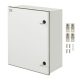 VEVOR NEMA acélház, 60x50x23 cm NEMA 4X üvegszálas elektromos doboz, IP66 vízálló és porálló, kültéri/beltéri elektromos csatlakozódoboz, szerelőlappal