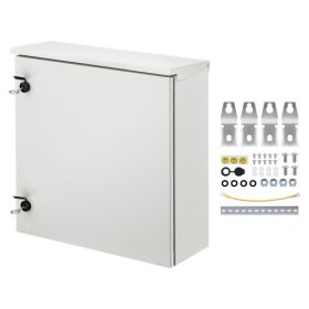   VEVOR elektromos acél szekrénydoboz NEMA 4 kültéri szekrény 60x60x20 cm UL