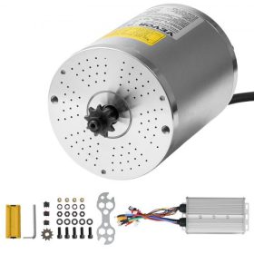   VEVOR 3000W-os elektromos kefe nélküli egyenáramú motorkészlet - 72V 4900rpm motor továbbfejlesztett sebességszabályozóval gokartokhoz, elektromos kerékpárokhoz, motorkerékpárokhoz, robogókhoz