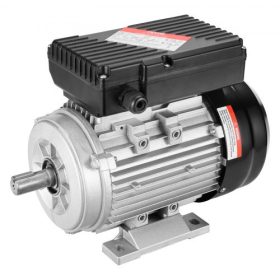   VEVOR 0,75 kW-os villanymotor 1400 ford./perc, AC 220~240V 5,45A, 80, B3 váz, egyfázisú légkompresszor motor, 19 mm-es ékes tengely, óramutató járásával megegyező/balra forgás mezőgazdasági gépekhez és általános berendezésekhez