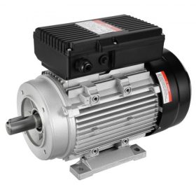   VEVOR 1,5 kW-os villanymotor 1400 ford./perc, AC 220~240V 9,85A, 90L, B34 váz, egyfázisú légkompresszor motor, 24 mm-es kulcsos tengely, óramutató járásával megegyező/balra forgásirányú mezőgazdasági gépekhez és általános berendez
