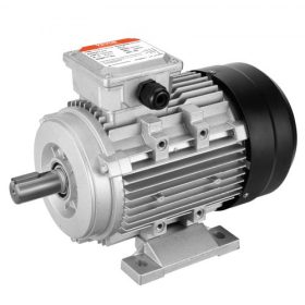   VEVOR 1,5 kW-os villanymotor 3000 ford./perc, AC 230V/400V 9,5A/3,5A, 90L, B3 váz, 3 fázisú légkompresszor motor, 24 mm-es kulcsos tengely, óramutató járásával megegyező/balra forgás mezőgazdasági gépekhez és általános berendezése