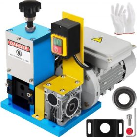   VEVOR elektromos vezetékcsupaszító gép Φ1.5mm~Φ25mm hordozható automata vezetékcsupaszító kábel 180W-os vezetékcsupaszító gép rézhulladék újrahasznosításához