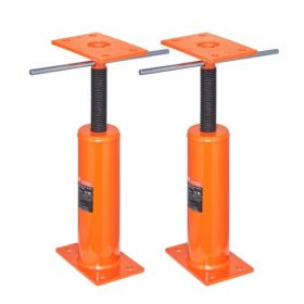   VEVOR 2 DB, állítható padlóra szerelhető emelőpostaház padlószintező lift 12"-16" magasságban