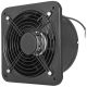VEVOR Ipari szellőztető Elszívó légfúvó ventilátor Kereskedelmi fém axiális elszívó 250MM/10 hüvelykes légbehúzó ventilátor (250MM/10 hüvelyk)