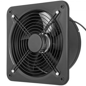  VEVOR 12 hüvelykes ipari szellőztető elszívó ventilátor kereskedelmi légfúvó ventilátor fém axiális elszívó 300 mm-es légbehúzó ventilátor (300 mm/12 hüvelyk)