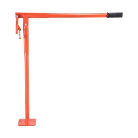   VEVOR 91,4 cm-es T-oszlop lehúzó, nagy teherbírású acél kerítésoszlop lehúzó, 300 kg teherbírás, munkaerő-takarékos T-oszlop eltávolító szerszám kerek kerítésoszlopokhoz, jelzőoszlopokhoz és fatuskókhoz, emelőlánc nem tartozék