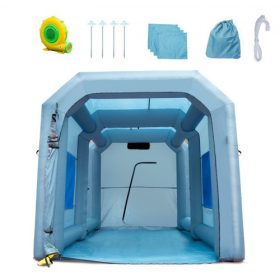   VEVOR felfújható szórókabinos autófestő sátor 13x10x9ft szűrőrendszerű fúvó 950W
