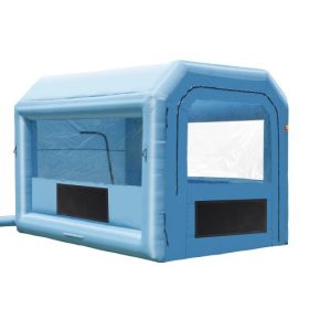   VEVOR felfújható festőfülke, 13,1 x 9,8 x 9 láb méretű felfújható szórókabin, 750 W-os nagy teljesítményű fúvóval és légszűrő rendszerrel, hordozható autófestő fülke motorkerékpárokhoz, kerékpárokhoz, autóalkatrészek festéséhez