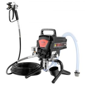   VEVOR álló légtelenített festékszóró, 950 W-os, 3000 PSI-s nagy hatékonyságú elektromos légtelenített festékszóró, finom és egyenletes festési hatás, kézi festékszórók otthoni belső és külső bútorokhoz és kerítésekhez