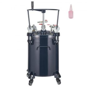   VEVOR szórófesték nyomótartály, 30L/8gallonos pneumatikus festék nyomótartály kézi keverővel, szivárgásjavító tömítőanyag ipari lakberendezéshez, építészethez, építőiparhoz, autóipari festéshez, 70PSI max.