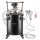 VEVOR szórófesték nyomótartály, 30 l/7,5 gallon teljesen automatikus keverőnyomásos tartály, 70 psi állítható nyomás, nyomótartály festéktartály szórópisztollyal és tömlőkkel, lakberendezési és ipari festéshez