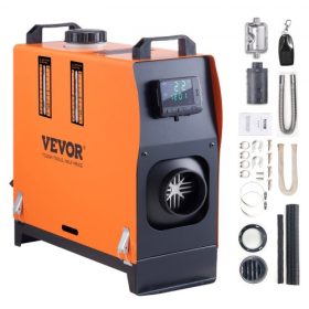   VEVOR dízel légfűtő, többfunkciós, 12 V-os, 5–8 kW-os LCD távirányítóval autó- és lakókocsihoz