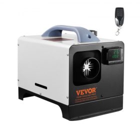   VEVOR 5-8KW dízelfűtő, dízel légfűtő, egyben távirányítóval és LCD képernyővel, gyors fűtés, alacsony zajszint, hordozható dízelfűtő teherautó-, kisteherautó-, lakókocsi-, utánfutó-kempinghez